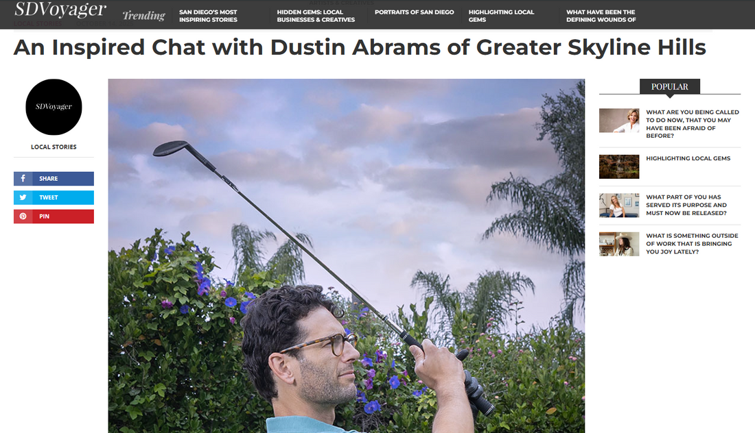 An Inspired Chat with Dustin Abrams
